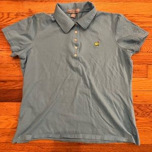 Women’s Masters Collection Extra Large XL Blue Polo.